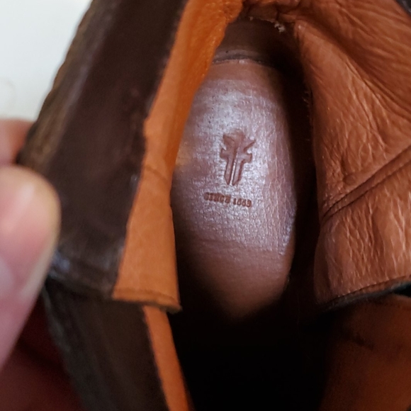 Frye Double Zip Moto Style Boots - Picture 9 of 14